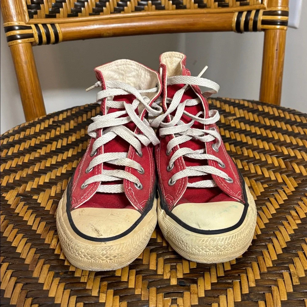 Vintage Converse All Star High Top Made in USA Sneakers 2.5Y